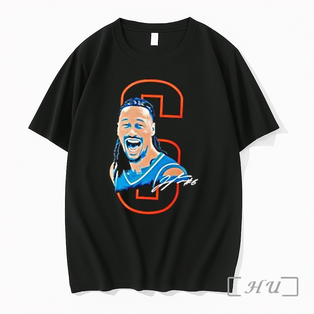Officials Jaylin Williams 6 Okc Thunders Signature - Adult & Kids T-Shirts, Sweatshirts & Hoodies apparel design preview 1