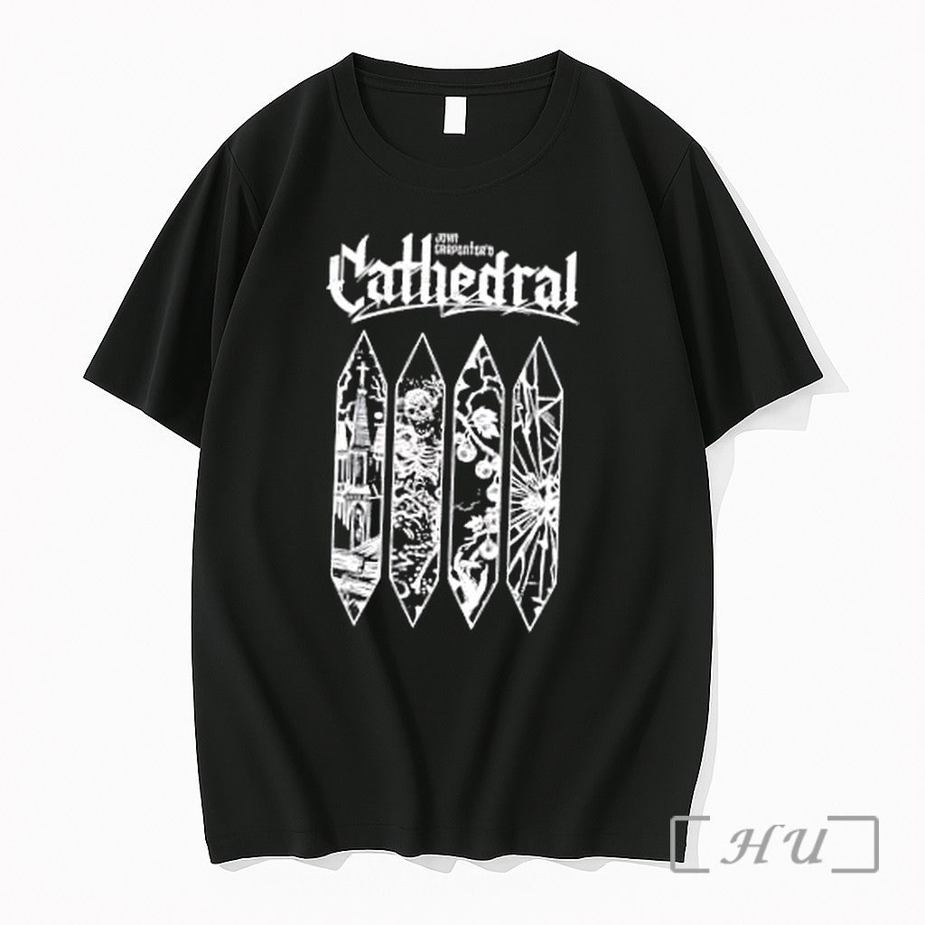 Officials John Carpenters Cathedral Gothic Horror - Adult & Kids T-Shirts, Sweatshirts & Hoodies apparel design preview 1