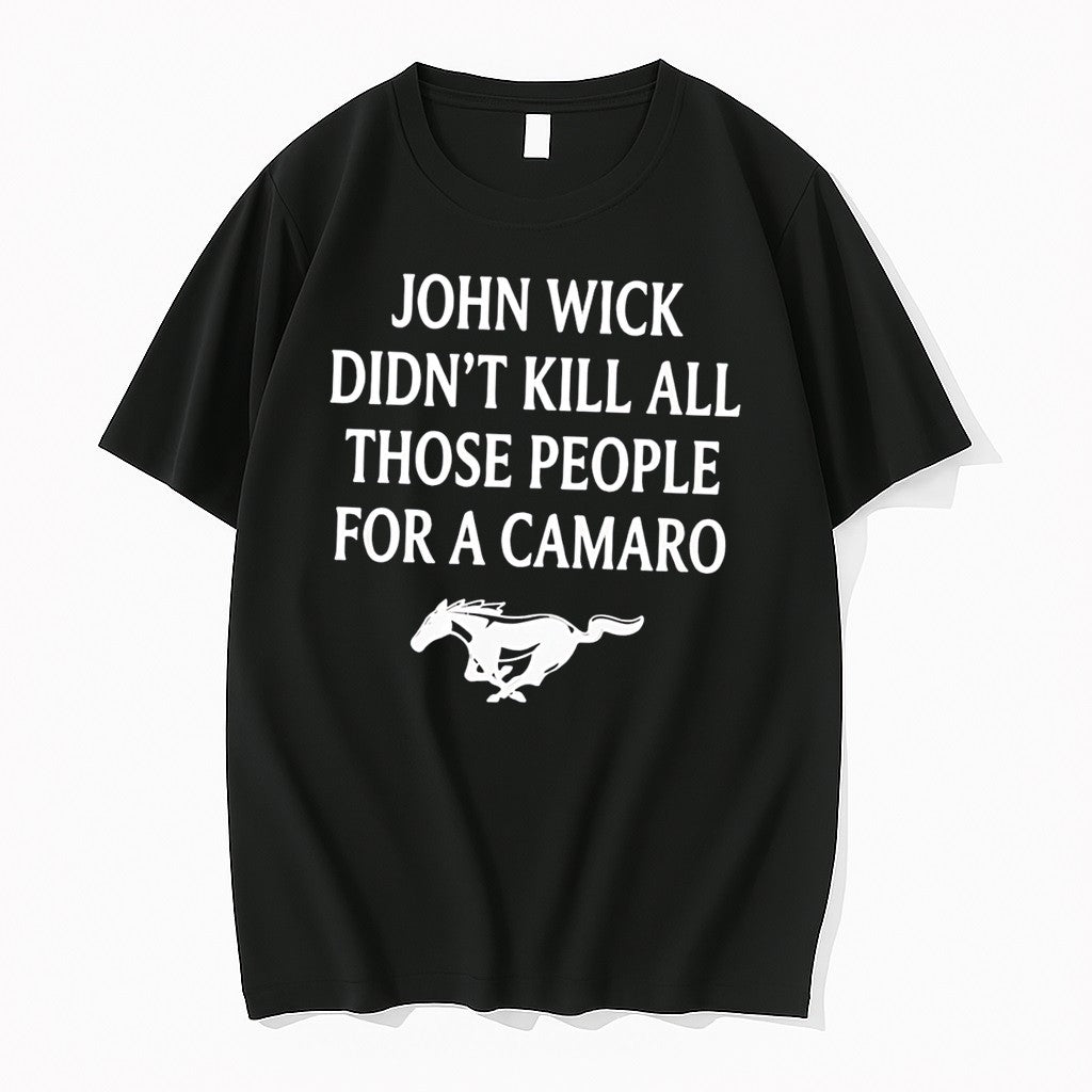Officials John Wick Didnt Kill All Those People For A - Adult & Kids T-Shirts, Sweatshirts & Hoodies apparel design preview 1