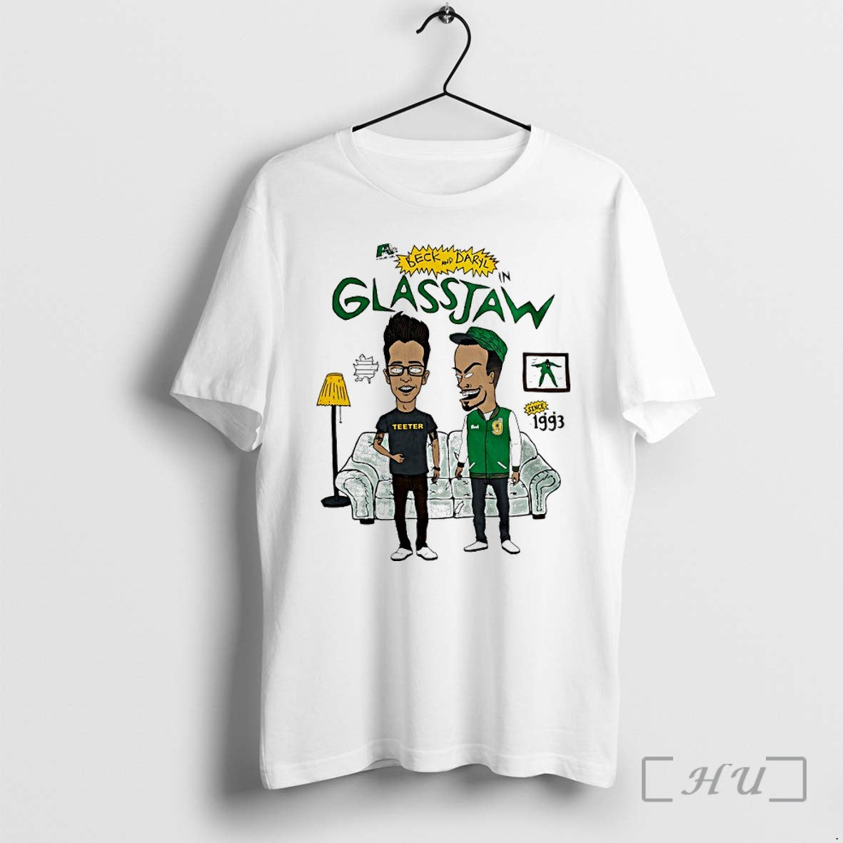 Officials Justin Beck And Daryl Palumbo Glassjaw 1993 - Adult & Kids T-Shirts, Sweatshirts & Hoodies apparel design preview 1