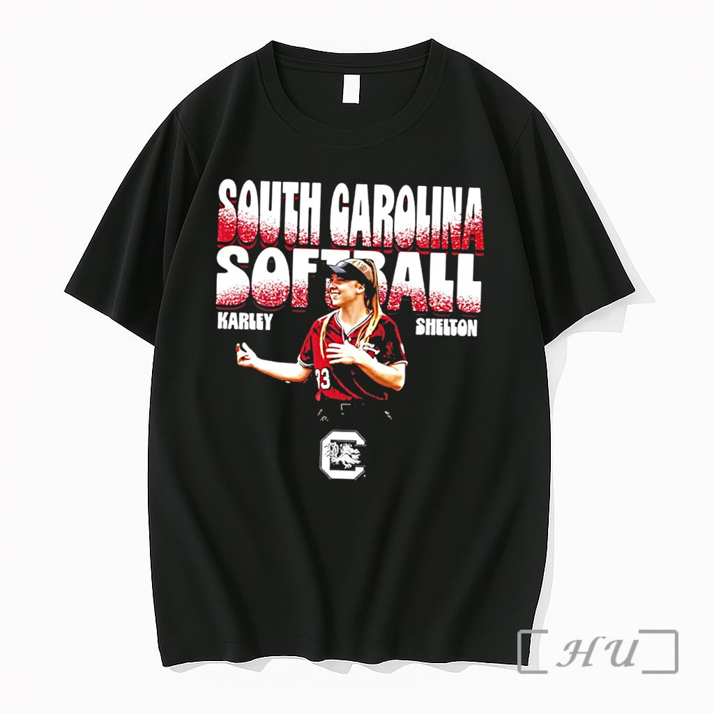 Officials Karley Shelton South Carolina Softball - Adult & Kids T-Shirts, Sweatshirts & Hoodies apparel design preview 1