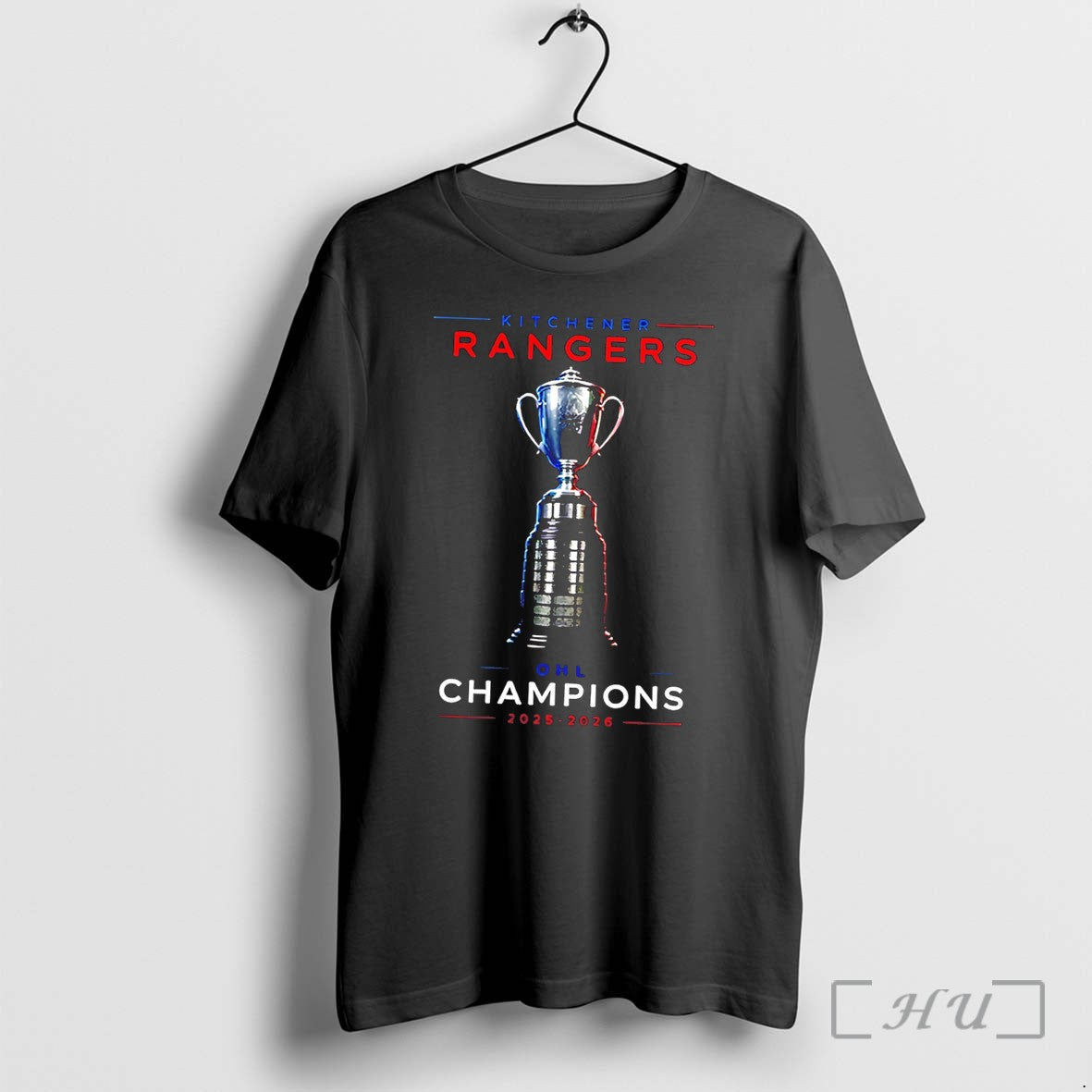 Officials Kitchener Rangers Ohl Champions 2025 2026 - Adult & Kids T-Shirts, Sweatshirts & Hoodies apparel design preview 1