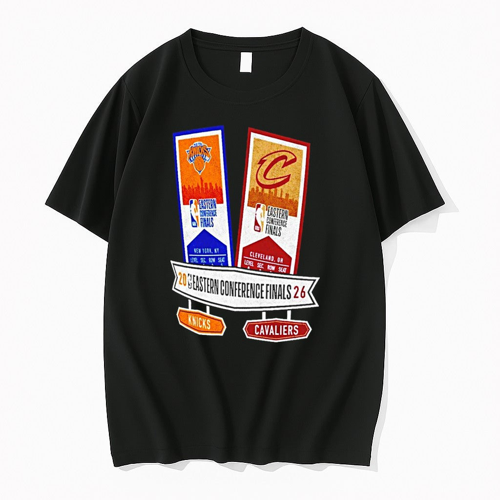 Officials Knicks Playoffs 26 Eastern Conference - Adult & Kids T-Shirts, Sweatshirts & Hoodies apparel design preview 1