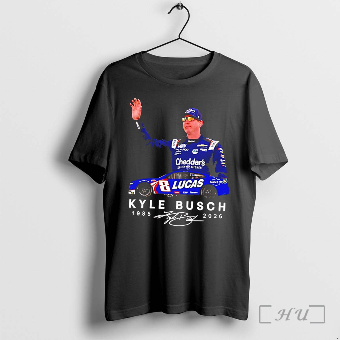 Officials Kyle Busch 1985 2026 Nascar Death - Adult & Kids T-Shirts, Sweatshirts & Hoodies apparel design preview 1