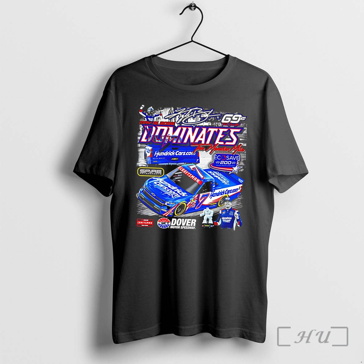 Officials Kyle Busch The Monster Mile Dover Truck Win - Adult & Kids T-Shirts, Sweatshirts & Hoodies apparel design preview 1