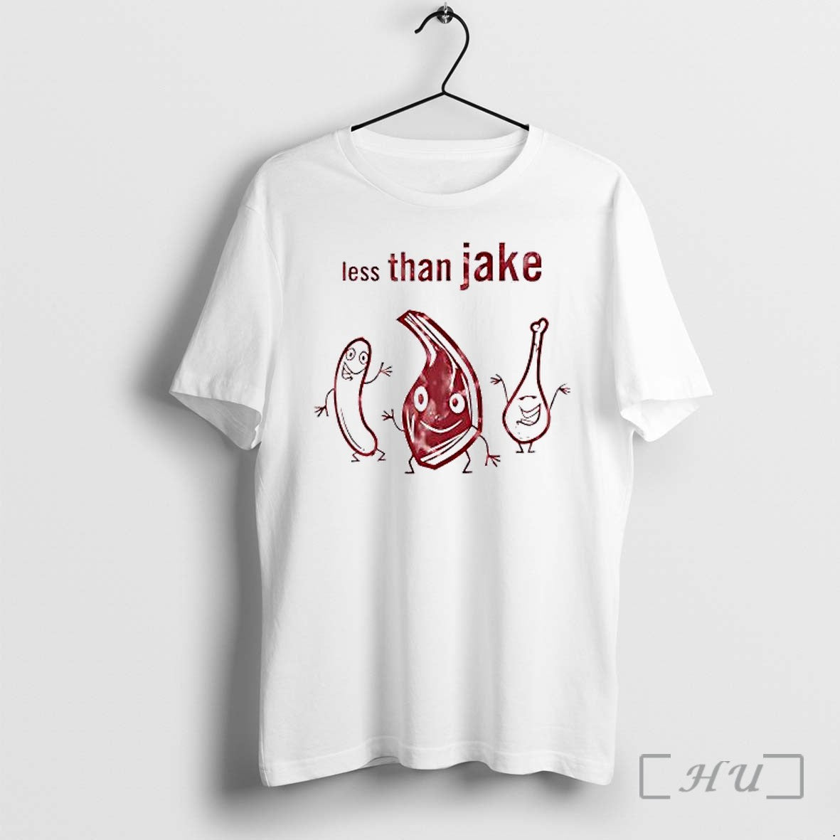 Officials Less Than Jake Meat Characters Premium - Adult & Kids T-Shirts, Sweatshirts & Hoodies apparel design preview 1