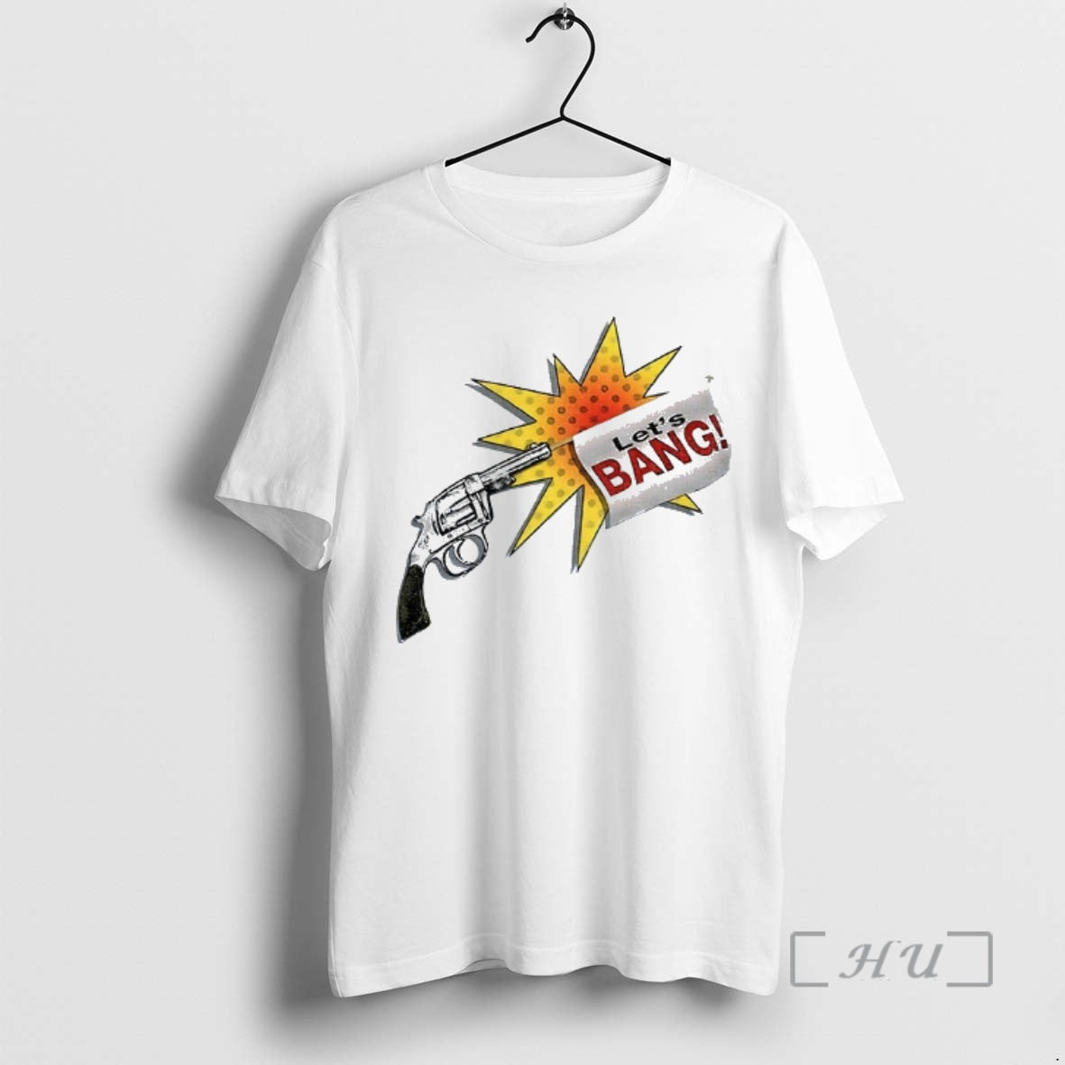 Officials Lets Bang Gun Logo - Adult & Kids T-Shirts, Sweatshirts & Hoodies apparel design preview 1
