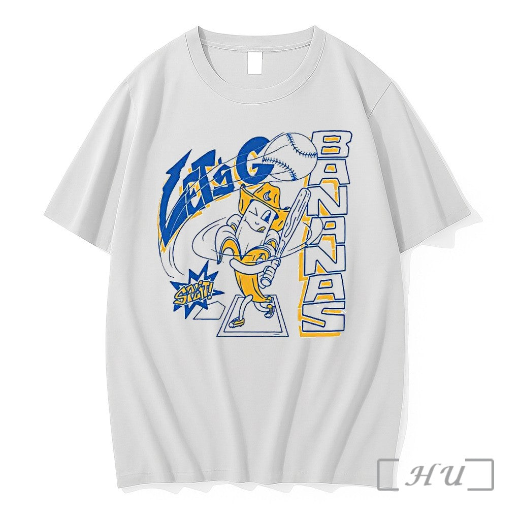 Officials Lets Go Bananas Baseball 1 Premium Sweater - Adult & Kids T-Shirts, Sweatshirts & Hoodies apparel design preview 1