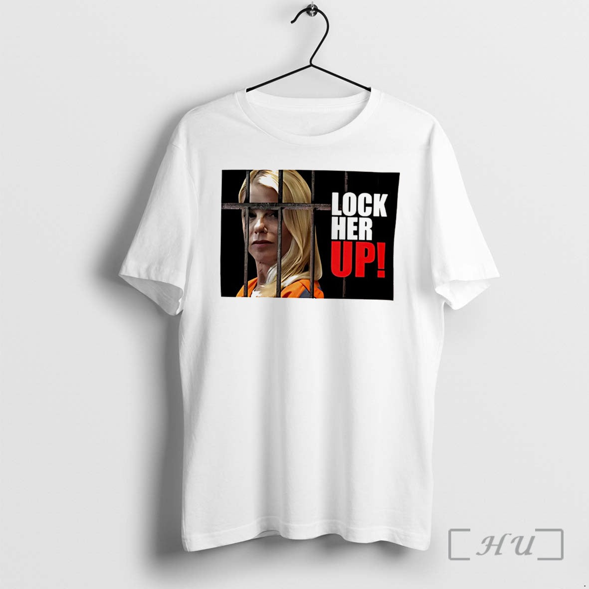 Officials Lock Her Up Pam Bondi Premium Sweater Jpg - Adult & Kids T-Shirts, Sweatshirts & Hoodies apparel design preview 1