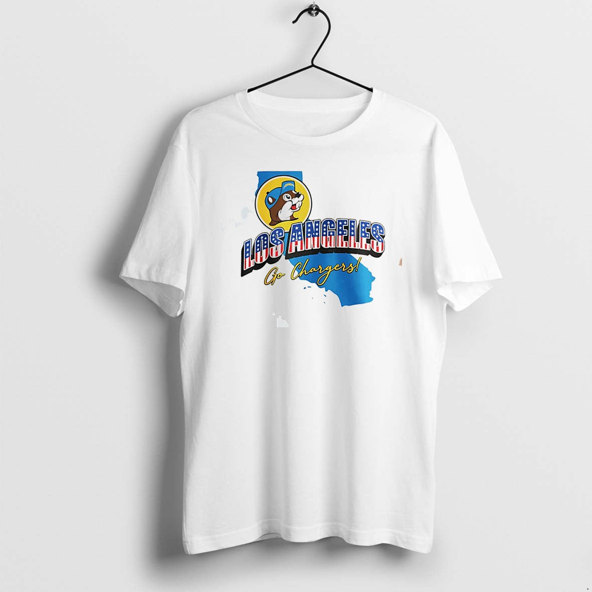 Officials Los Angeles Chargers Buc Ees Go Patriotic - Adult & Kids T-Shirts, Sweatshirts & Hoodies apparel design preview 1