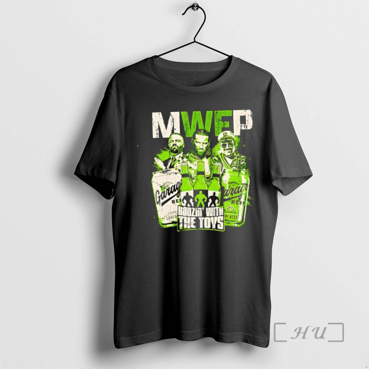 Officials Mwfp Boozin With The Toys Garage Beer - Adult & Kids T-Shirts, Sweatshirts & Hoodies apparel design preview 1