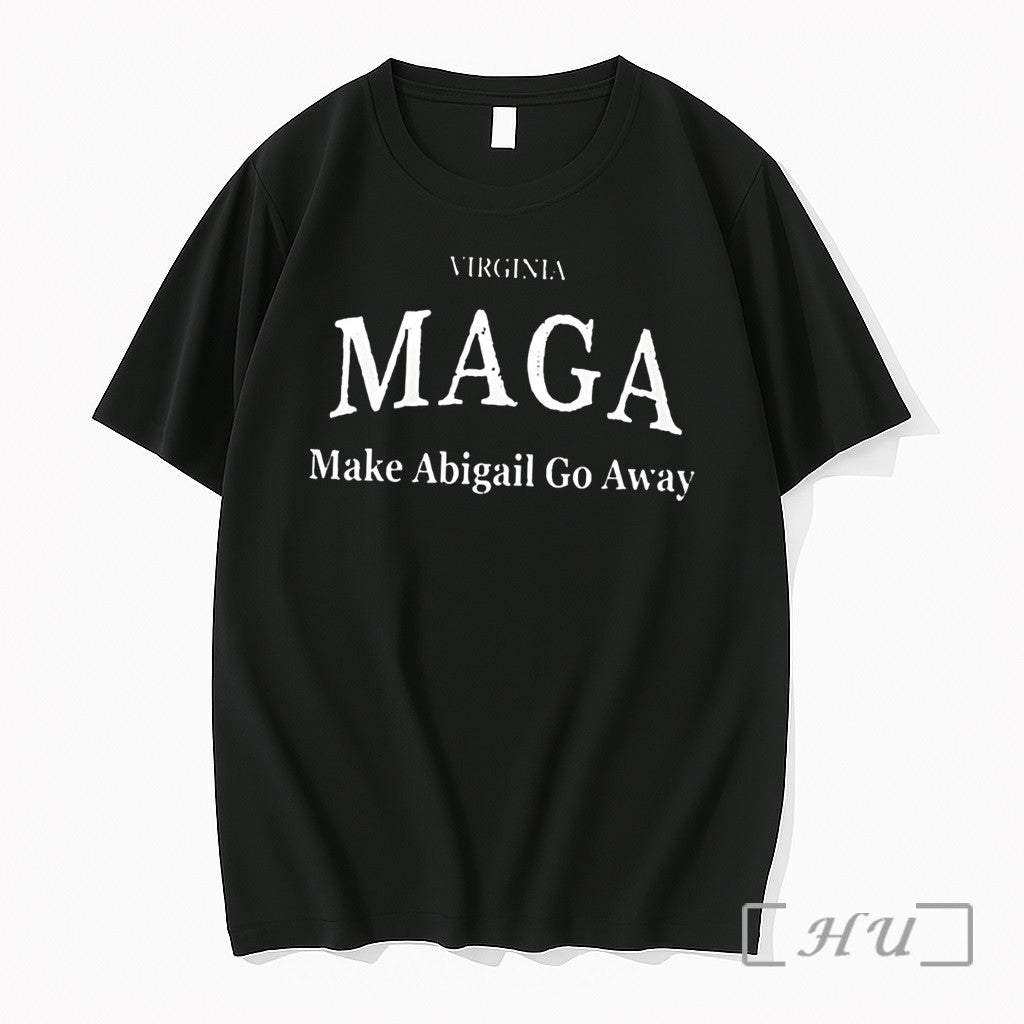 Officials Maga Make Abigail Go Away Virginia - Adult & Kids T-Shirts, Sweatshirts & Hoodies apparel design preview 1