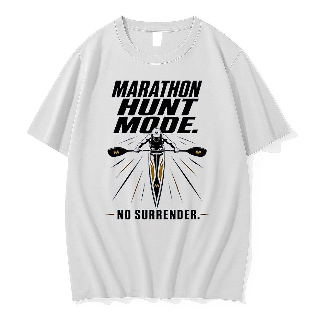 Officials Marathon Hunt Mode Kayaker No Surrender - Adult & Kids T-Shirts, Sweatshirts & Hoodies apparel design preview 1