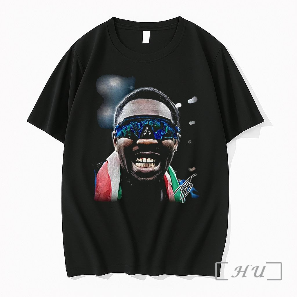 Officials Marcus Thuram Big Face Smiling Inter Milan - Adult & Kids T-Shirts, Sweatshirts & Hoodies apparel design preview 1