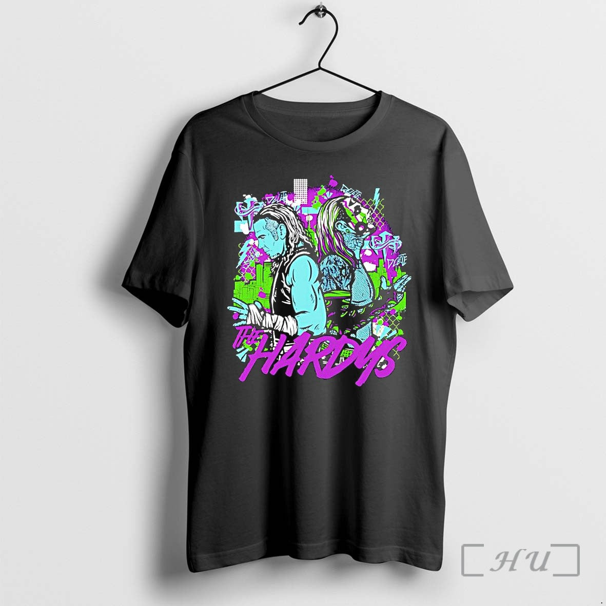 Officials Matt And Jeff Hardy Brothers Professional - Adult & Kids T-Shirts, Sweatshirts & Hoodies apparel design preview 1
