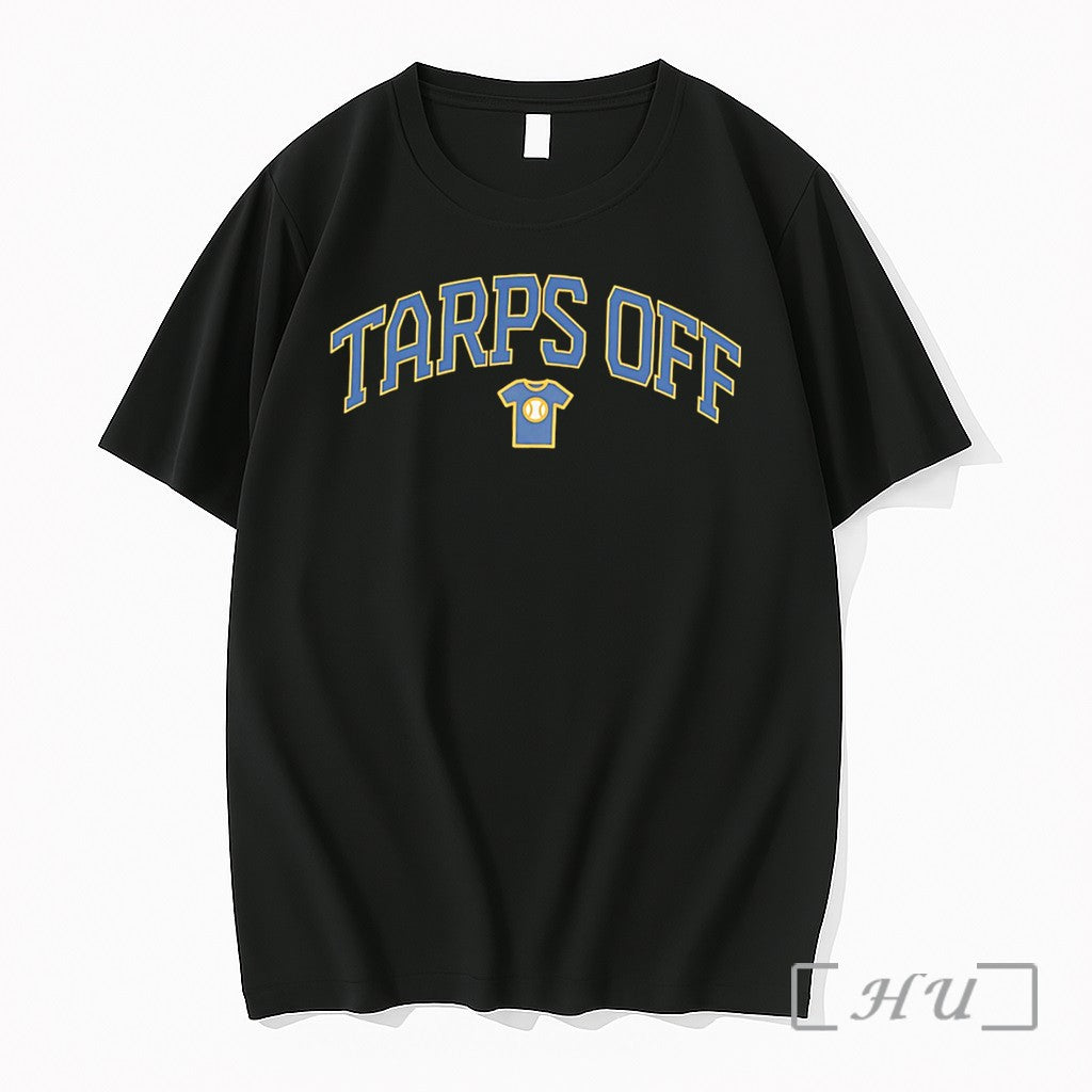 Officials Milwaukee Brewers Tarps Off Logo - Adult & Kids T-Shirts, Sweatshirts & Hoodies apparel design preview 1