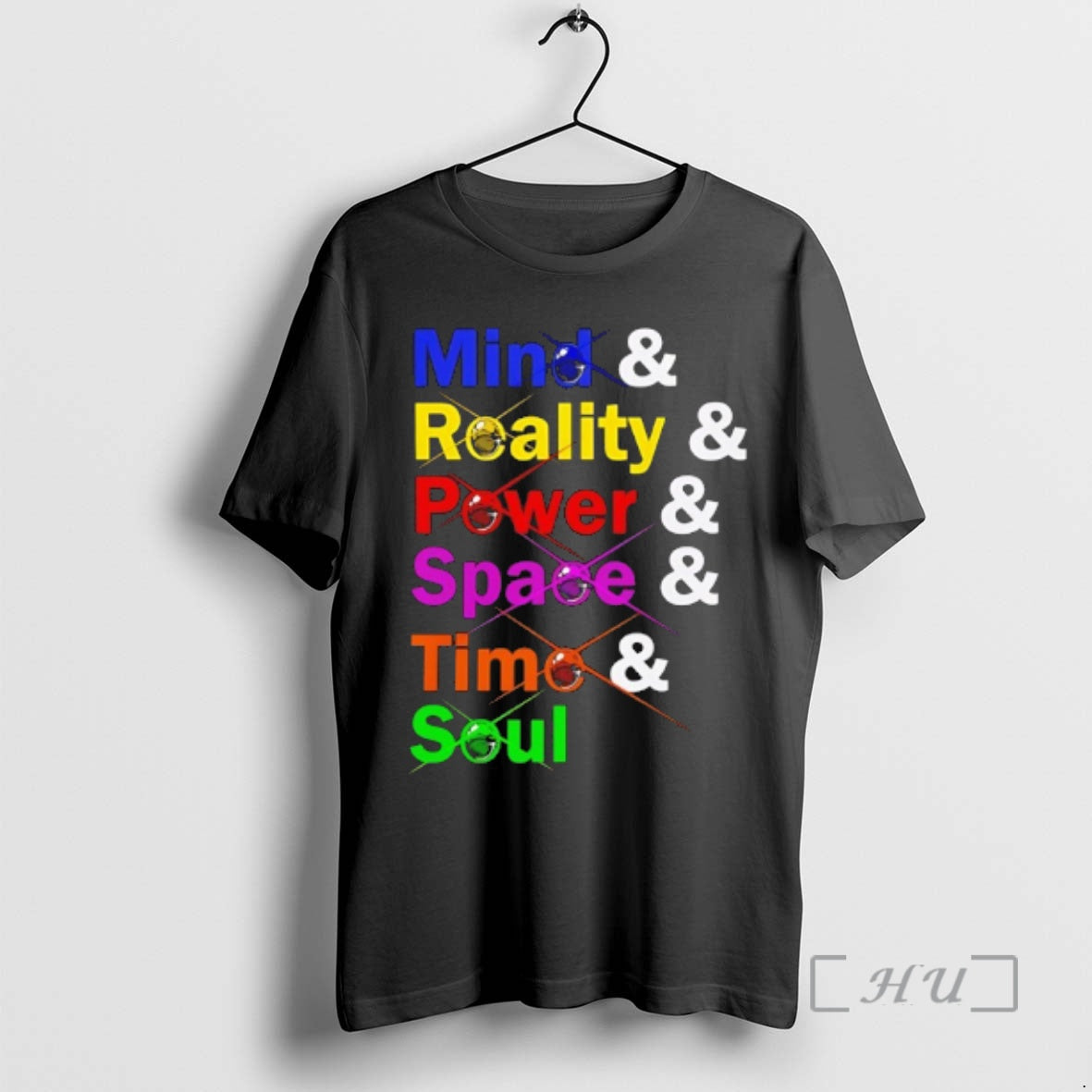 Officials Mind Reality Power Space Time Soul Text - Adult & Kids T-Shirts, Sweatshirts & Hoodies apparel design preview 1