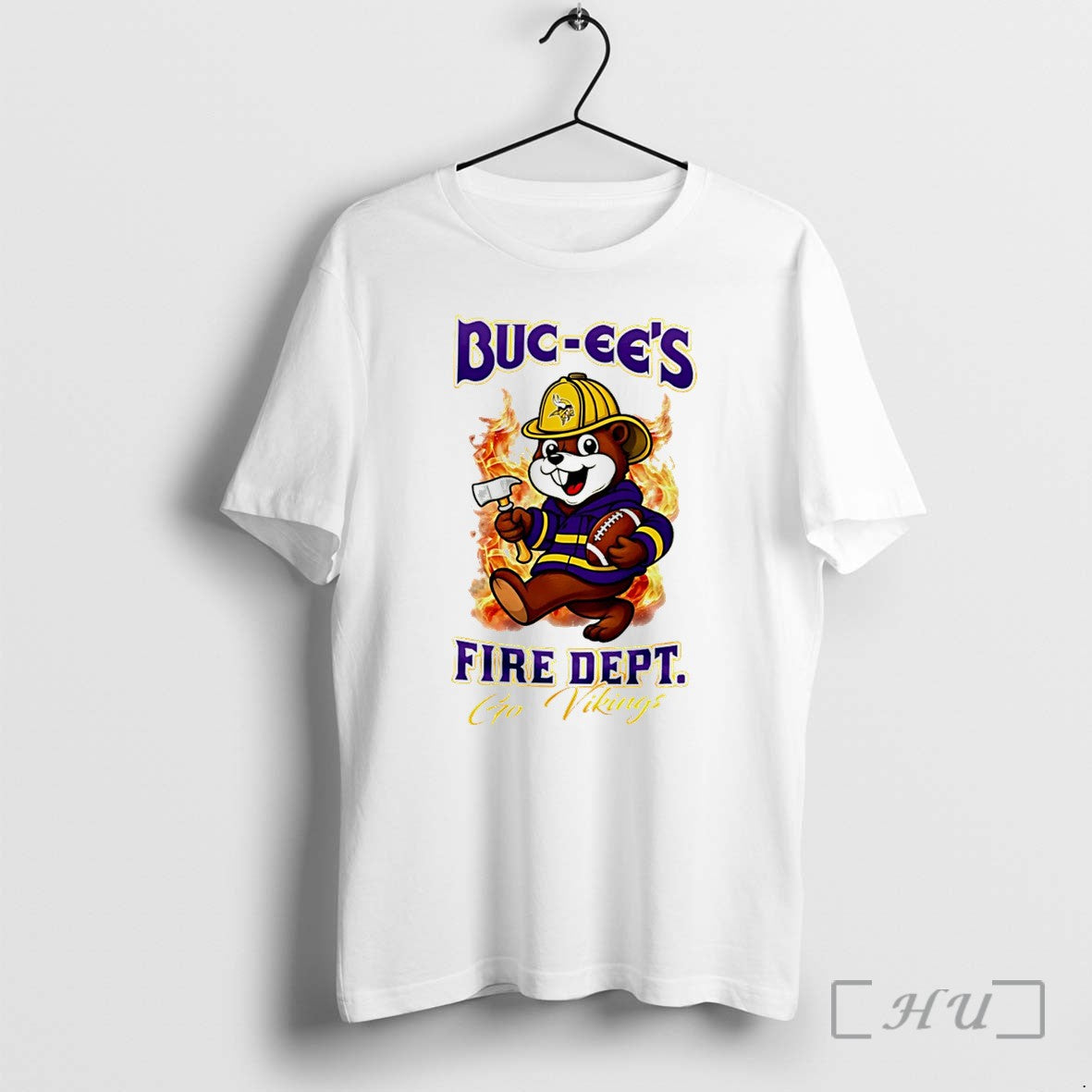 Officials Minnesota Vikings Buc Ees Fire Dept Go - Adult & Kids T-Shirts, Sweatshirts & Hoodies apparel design preview 1