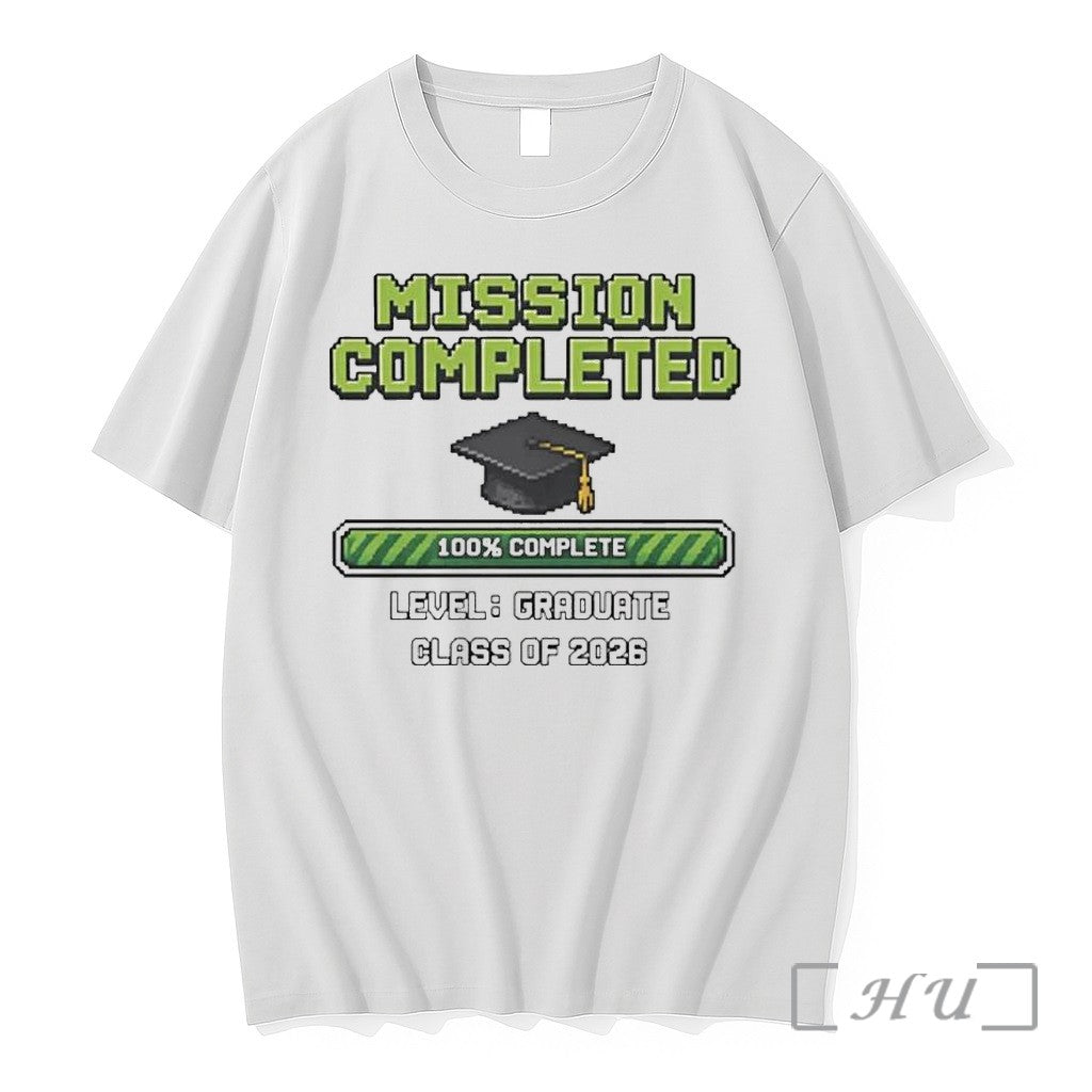 Officials Mission Completed Class Of 2026 1 Premium - Adult & Kids T-Shirts, Sweatshirts & Hoodies apparel design preview 1