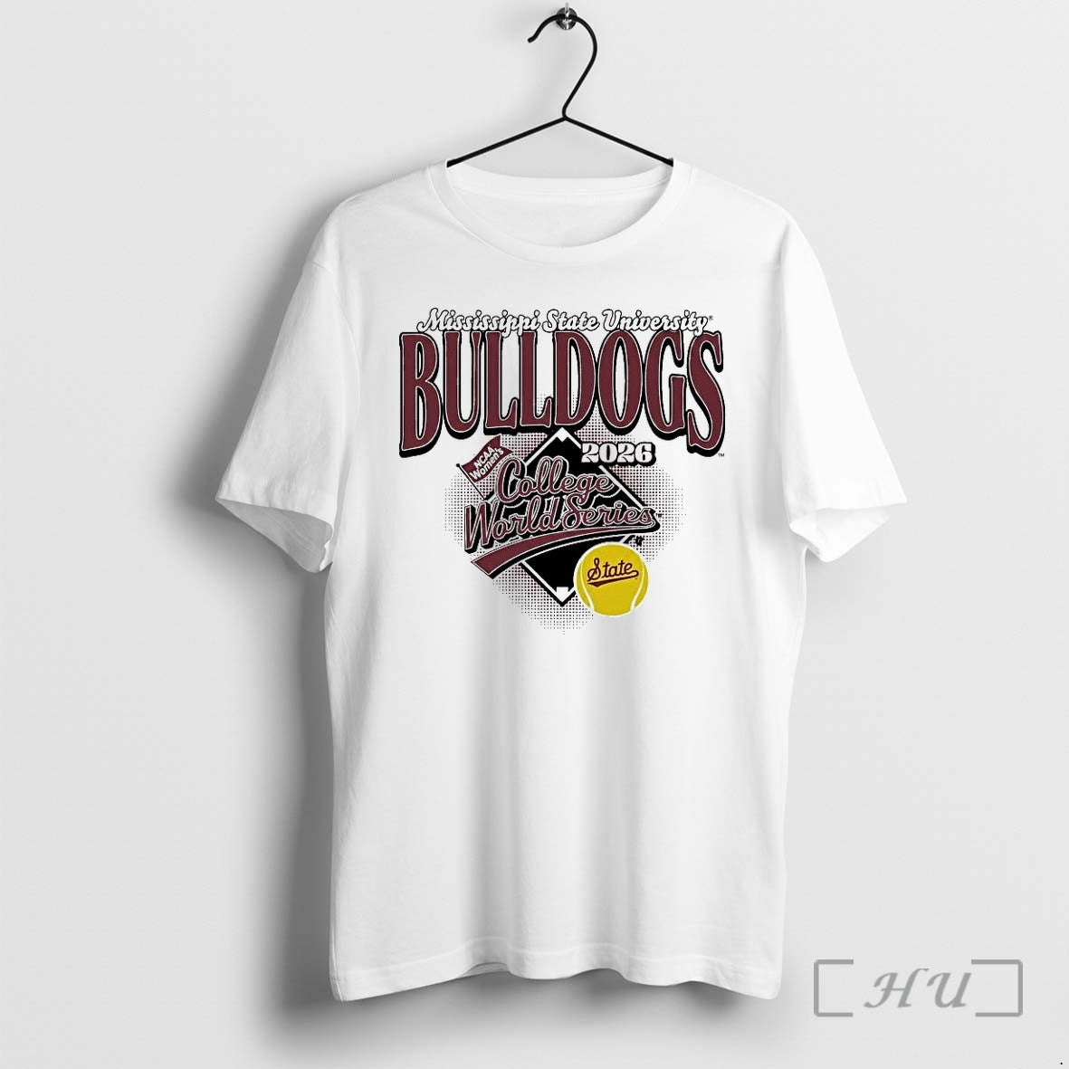 Officials Mississippi State Softball 2026 Womens - Adult & Kids T-Shirts, Sweatshirts & Hoodies apparel design preview 1