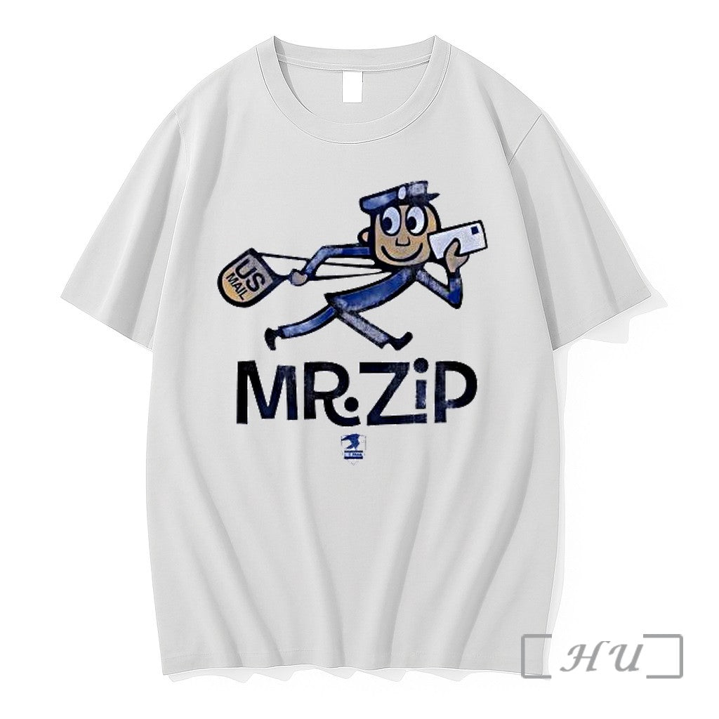 Officials Mr Zip Us Mail Retro Postman Cartoon - Adult & Kids T-Shirts, Sweatshirts & Hoodies apparel design preview 1