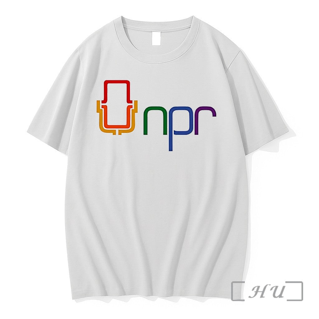 Officials Npr Microphone Logo Journalism Future 2026 - Adult & Kids T-Shirts, Sweatshirts & Hoodies apparel design preview 1