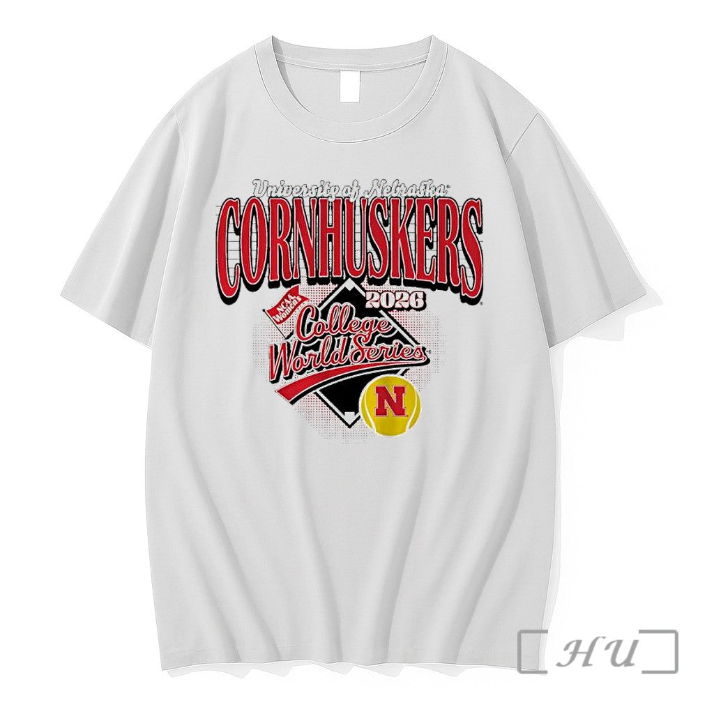 Officials Nebraska Cornhuskers Ncaa Womens 2026 - Adult & Kids T-Shirts, Sweatshirts & Hoodies apparel design preview 1