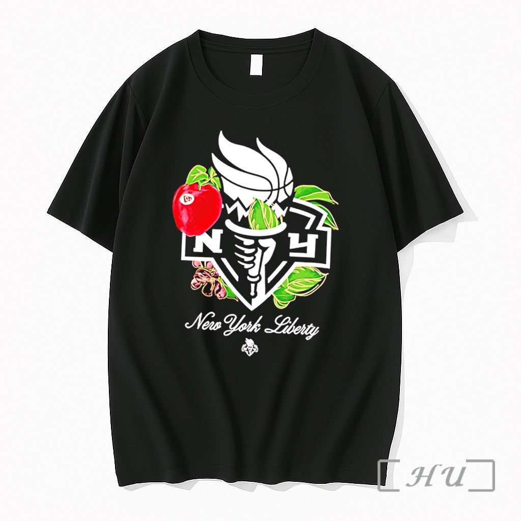 Officials New York Liberty Lifestyle Capsule Floral - Adult & Kids T-Shirts, Sweatshirts & Hoodies apparel design preview 1