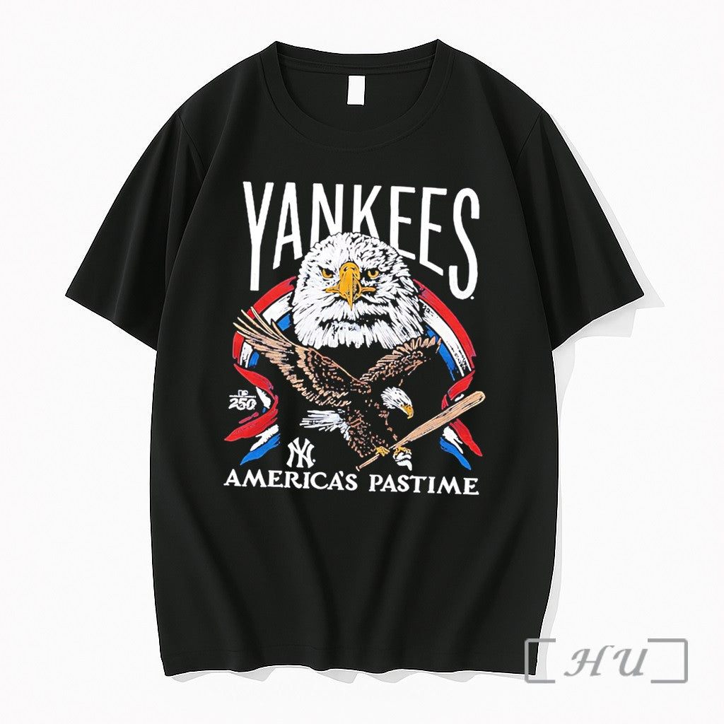 Officials New York Yankees Americas Pastime 250th Tri - Adult & Kids T-Shirts, Sweatshirts & Hoodies apparel design preview 1