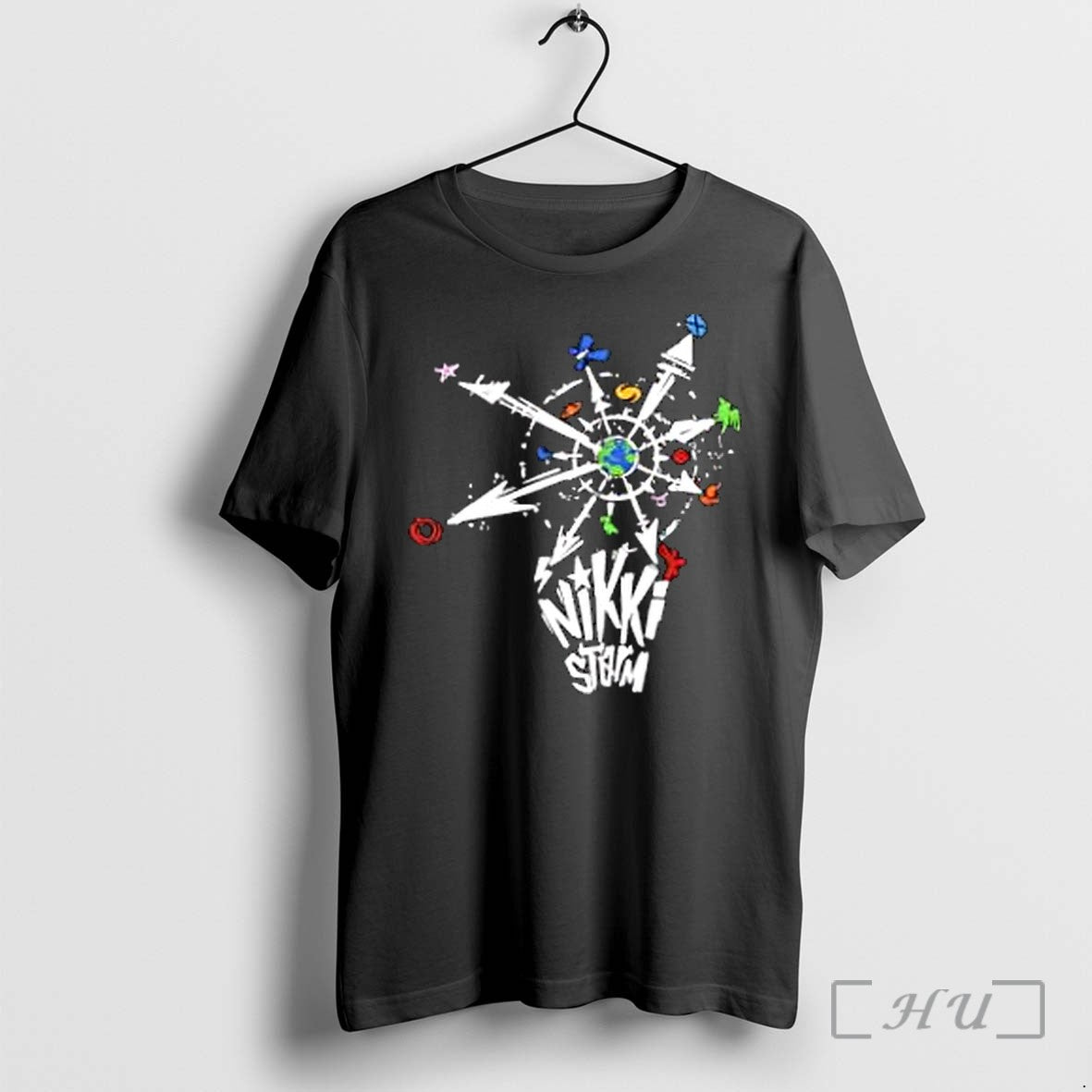 Officials Nikki Storm Multiverse Fandom Compass Earth - Adult & Kids T-Shirts, Sweatshirts & Hoodies apparel design preview 1