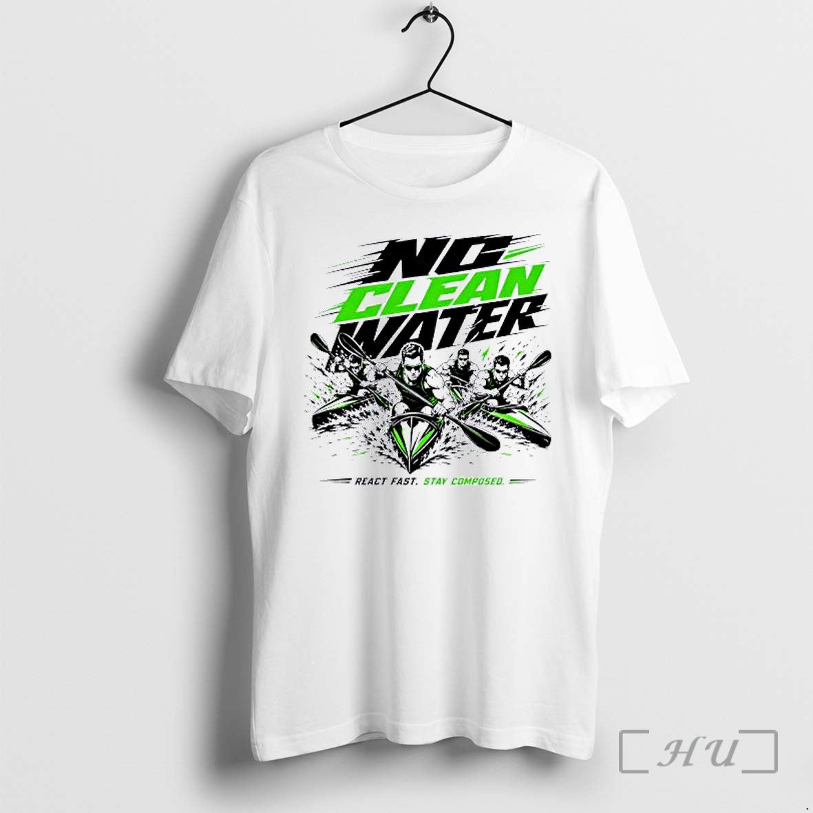 Officials No Clean Water React Fast Stay Composed - Adult & Kids T-Shirts, Sweatshirts & Hoodies apparel design preview 1