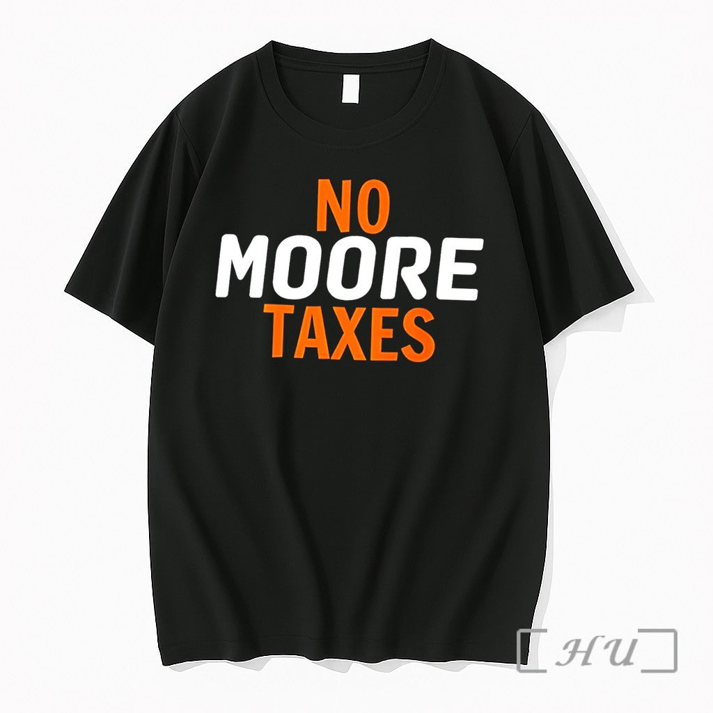 Officials No Moore Taxes Simple Text Premium Sweater - Adult & Kids T-Shirts, Sweatshirts & Hoodies apparel design preview 1