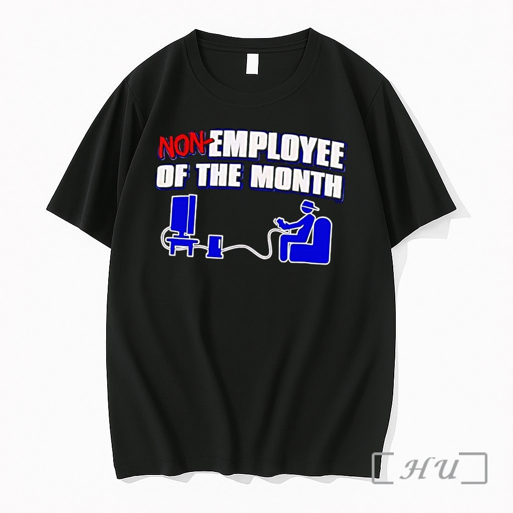 Officials Non Employee Of The Month Gamer Video Game - Adult & Kids T-Shirts, Sweatshirts & Hoodies apparel design preview 1