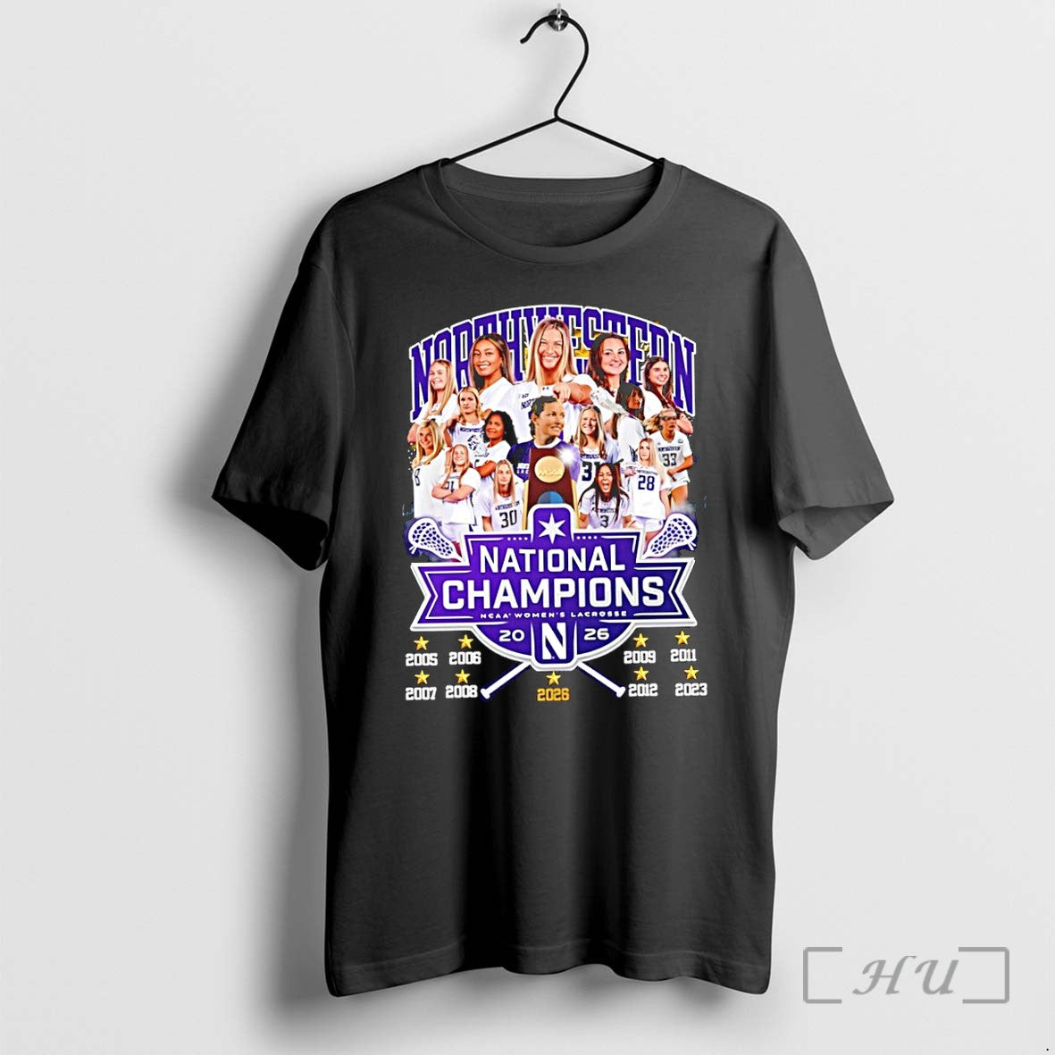 Officials Northwestern Wildcats 2026 Ncaa Womens - Adult & Kids T-Shirts, Sweatshirts & Hoodies apparel design preview 1