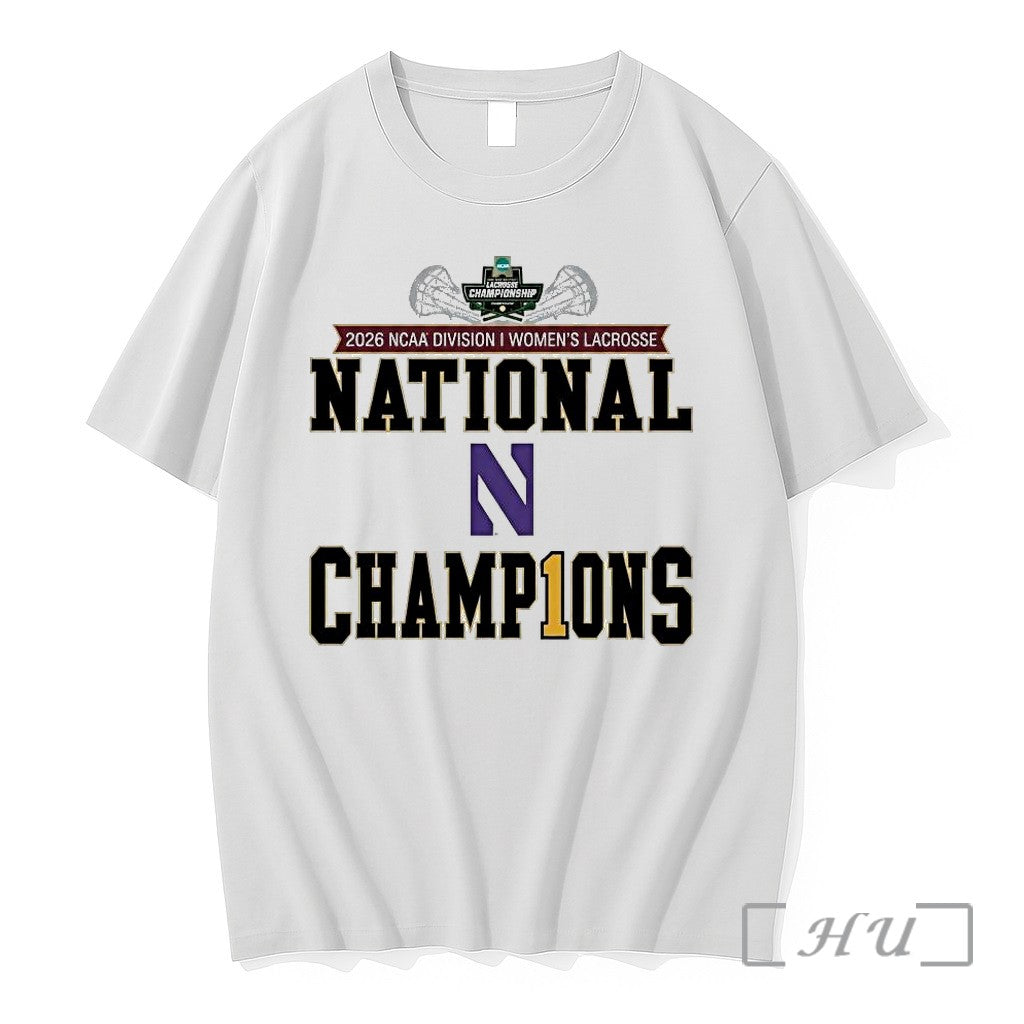 Officials Northwestern Wildcats 2026 Ncaa Womens - Adult & Kids T-Shirts, Sweatshirts & Hoodies apparel design preview 1