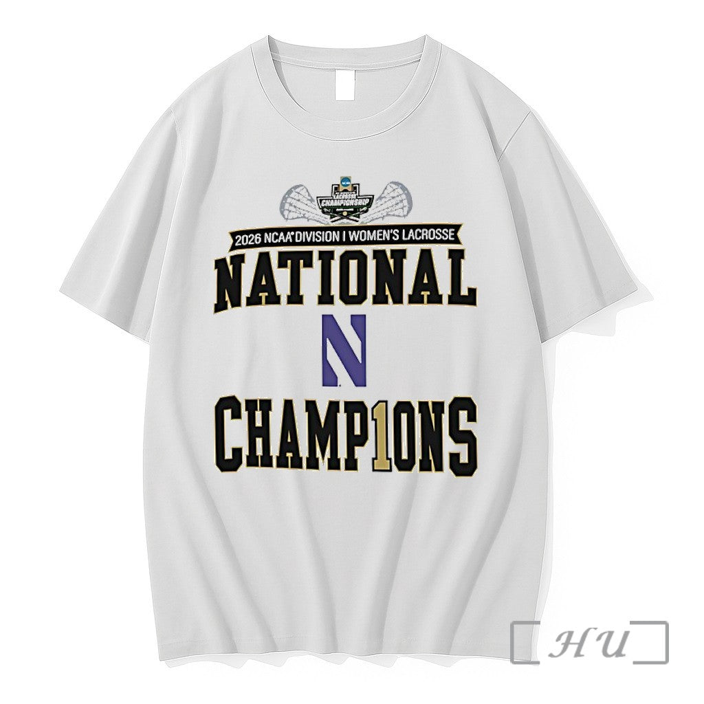 Officials Northwestern Wildcats 2026 Ncaa Womens - Adult & Kids T-Shirts, Sweatshirts & Hoodies apparel design preview 1