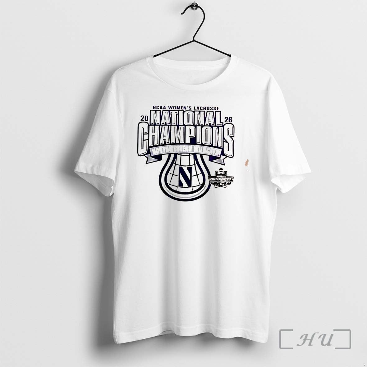 Officials Northwestern Wildcats Womens Lacrosse 2026 - Adult & Kids T-Shirts, Sweatshirts & Hoodies apparel design preview 1