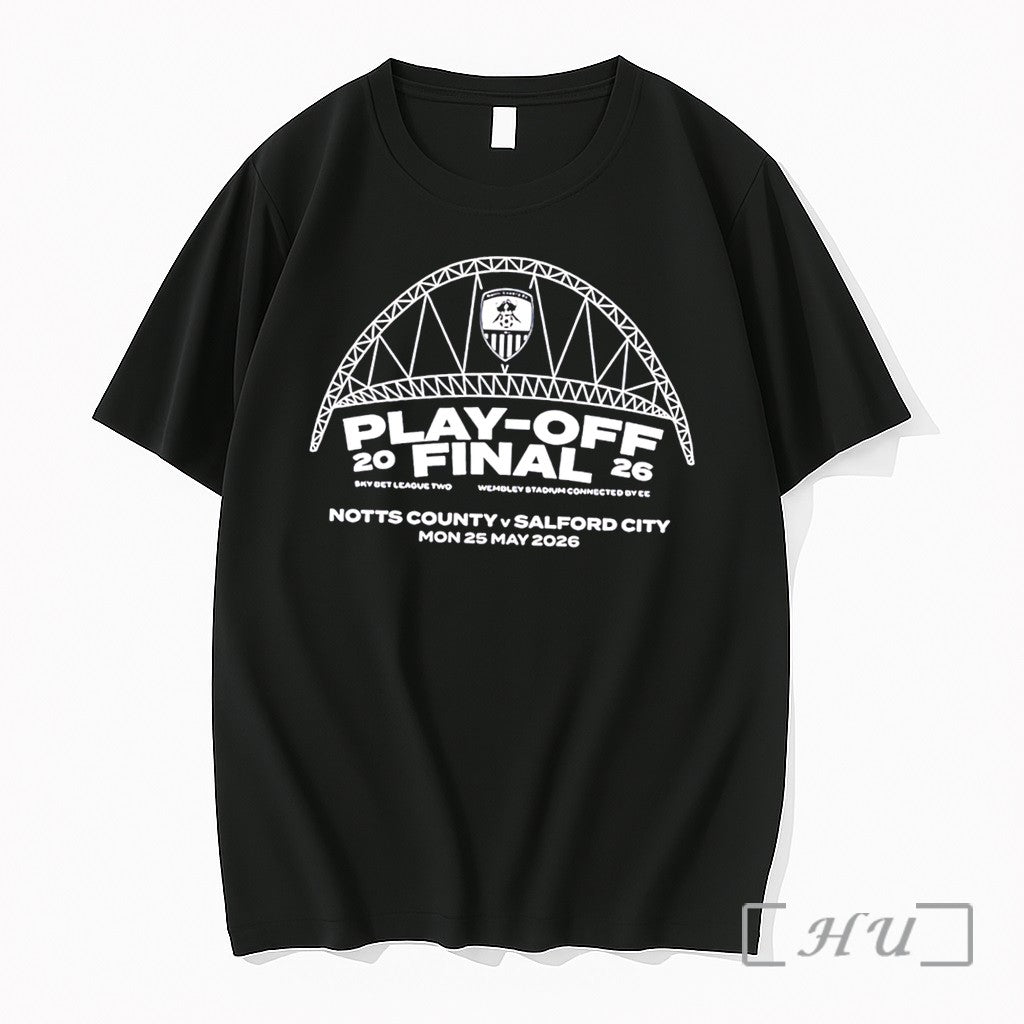 Officials Notts County Vs Salford City Play Off Final - Adult & Kids T-Shirts, Sweatshirts & Hoodies apparel design preview 1