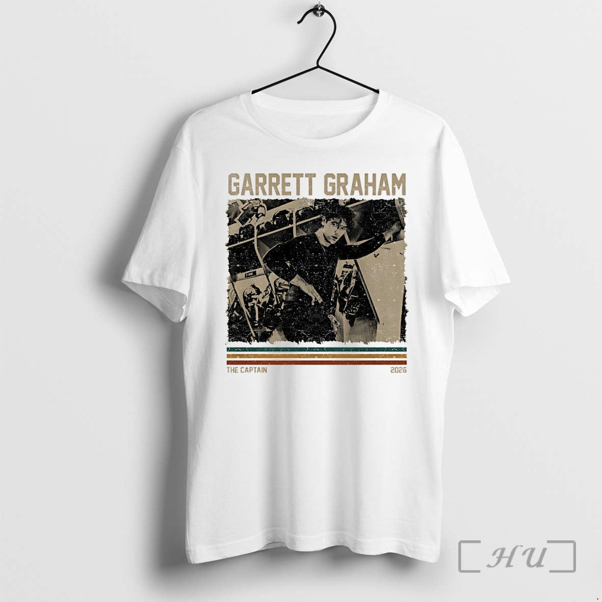 Officials Off Campus Garrett Graham The Captain 2026 - Adult & Kids T-Shirts, Sweatshirts & Hoodies apparel design preview 1