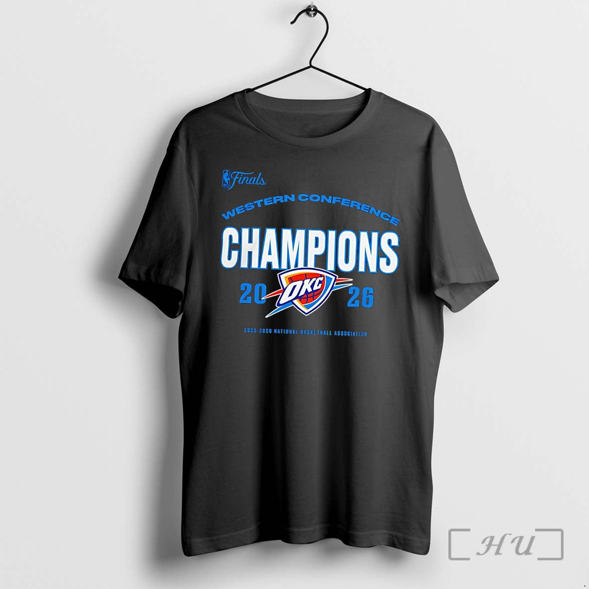 Officials Okc Thunder Western Conference Champions - Adult & Kids T-Shirts, Sweatshirts & Hoodies apparel design preview 1