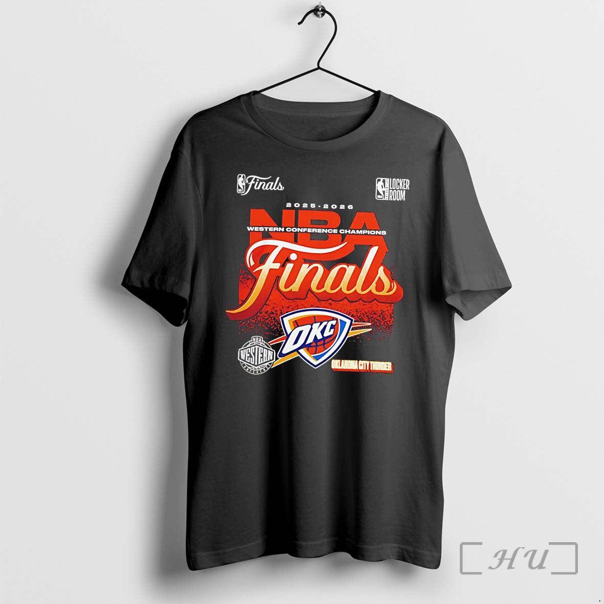 Officials Oklahoma City Thunder Basketball 2026 Nba - Adult & Kids T-Shirts, Sweatshirts & Hoodies apparel design preview 1