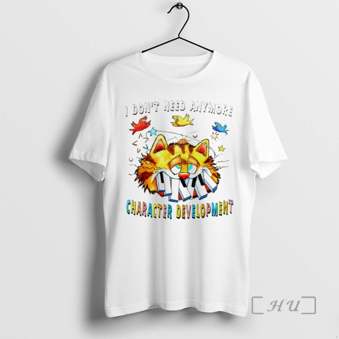 Officials Orange Cat I Dont Need Anymore Character - Adult & Kids T-Shirts, Sweatshirts & Hoodies apparel design preview 1