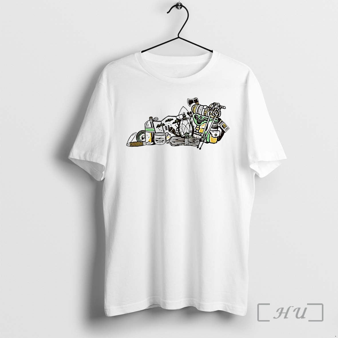 Officials Outdoor Adventure Camping Hiking Gear - Adult & Kids T-Shirts, Sweatshirts & Hoodies apparel design preview 1