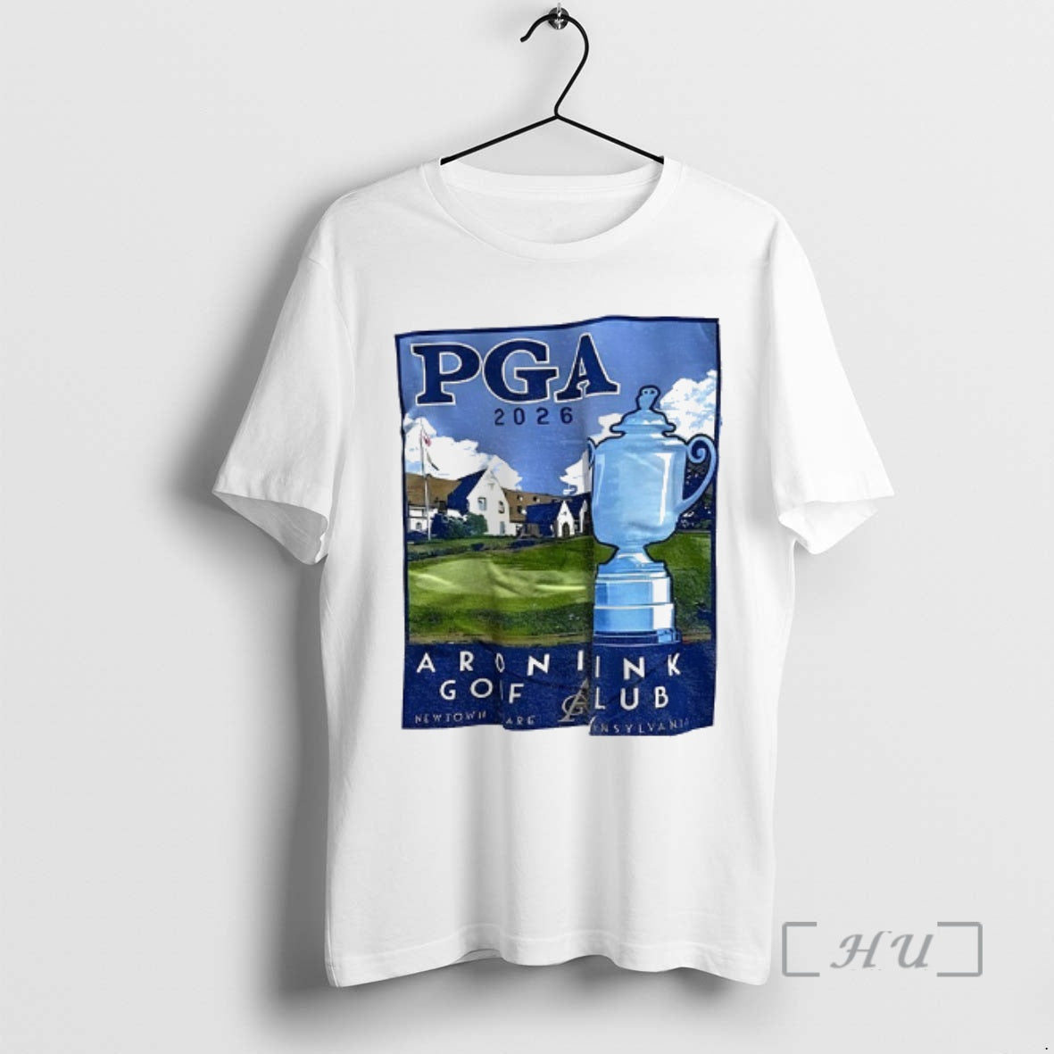Officials Pga Championship 2026 Aronimink Golf Club - Adult & Kids T-Shirts, Sweatshirts & Hoodies apparel design preview 1