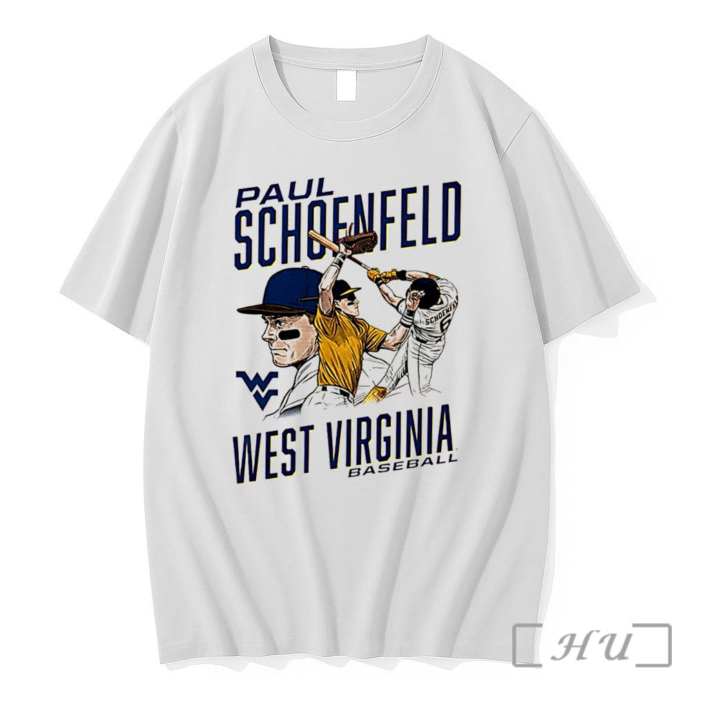 Officials Paul Schoenfeld West Virginia Baseball - Adult & Kids T-Shirts, Sweatshirts & Hoodies apparel design preview 1