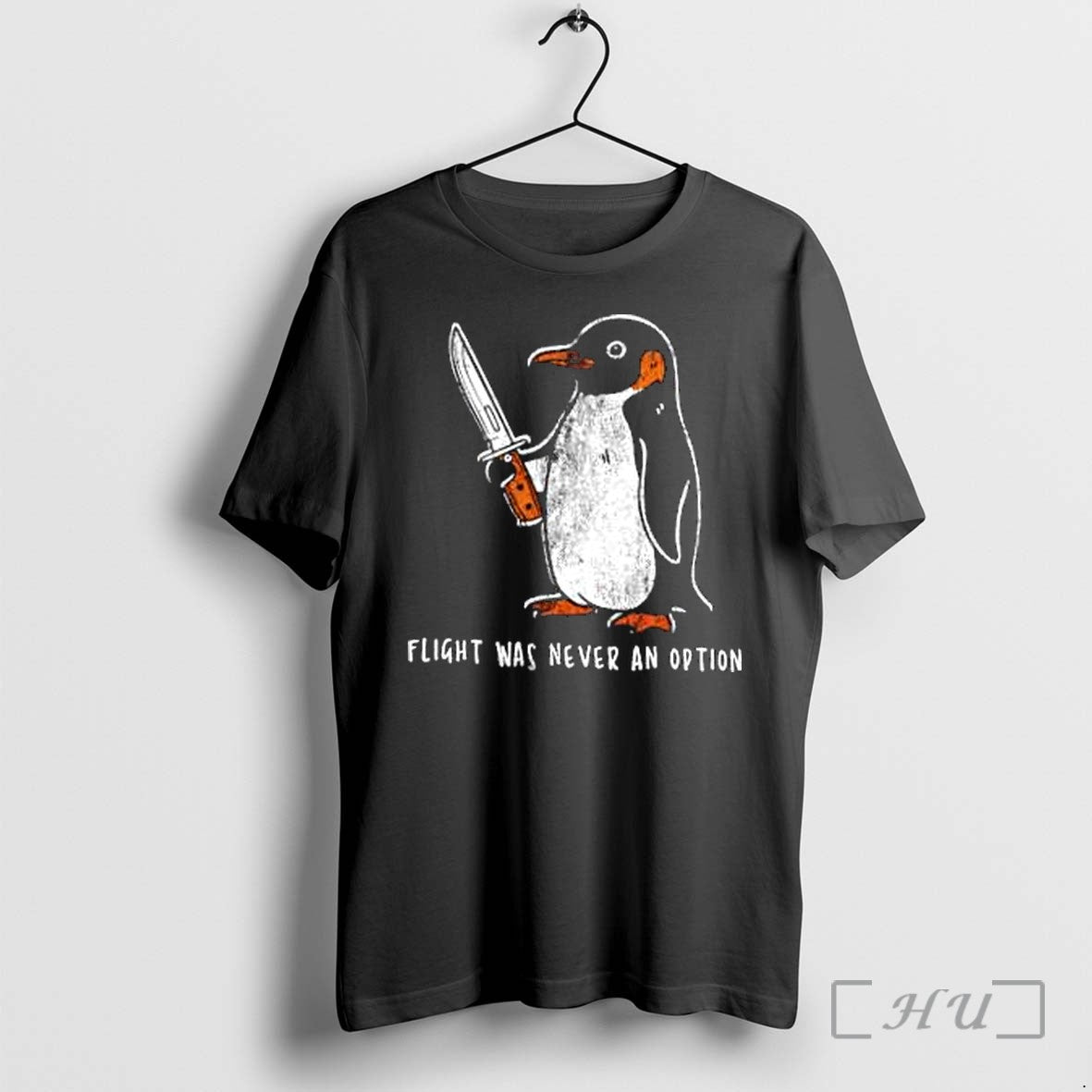 Officials Penguin Flight Was Never An Option - Adult & Kids T-Shirts, Sweatshirts & Hoodies apparel design preview 1
