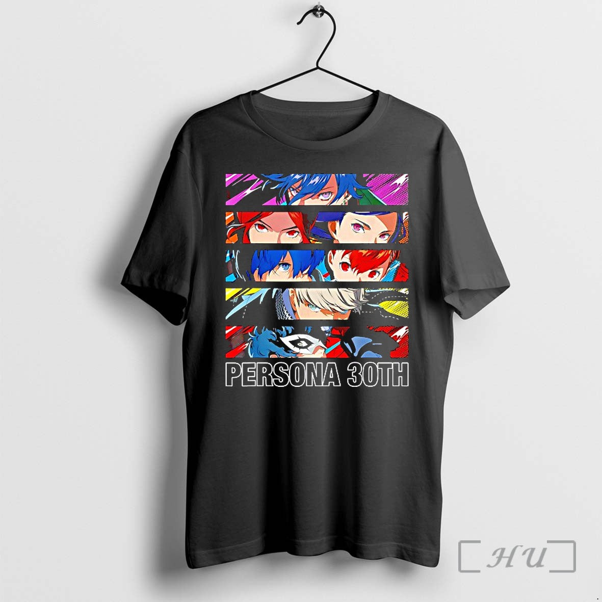 Officials Persona 30th Hero Line Up Anime Premium - Adult & Kids T-Shirts, Sweatshirts & Hoodies apparel design preview 1