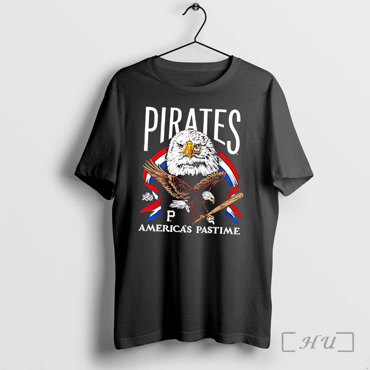 Officials Pittsburgh Pirates Americas Pastime 250th - Adult & Kids T-Shirts, Sweatshirts & Hoodies apparel design preview 1