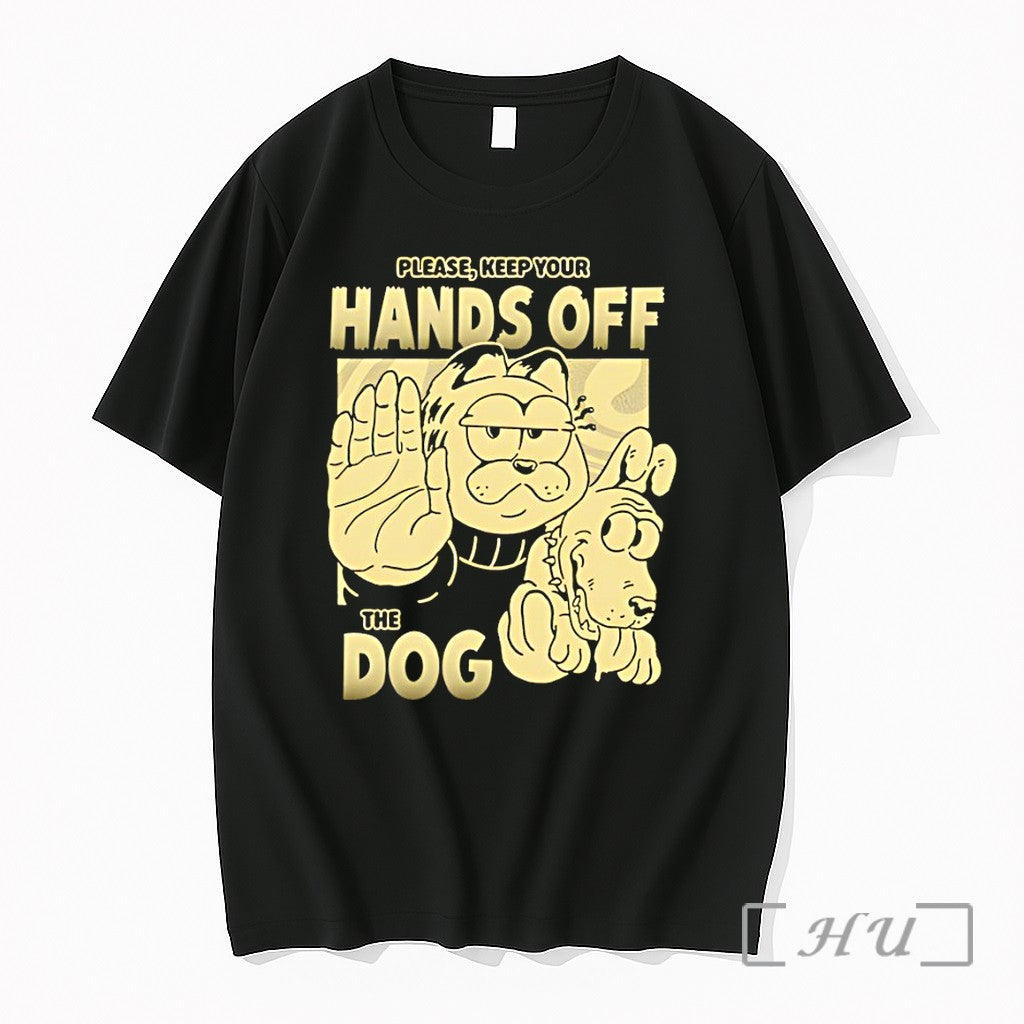 Officials Please Keep Your Hands Off The Dog Odie - Adult & Kids T-Shirts, Sweatshirts & Hoodies apparel design preview 1