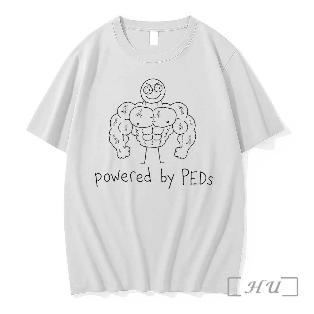 Officials Powered By Peds Muscle Premium Sweater Jpg - Adult & Kids T-Shirts, Sweatshirts & Hoodies apparel design preview 1